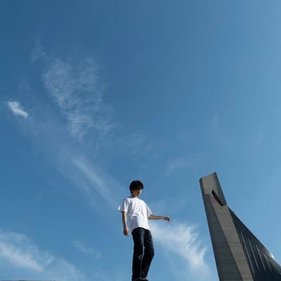 Cover artwork for “skyblue” by hina boi